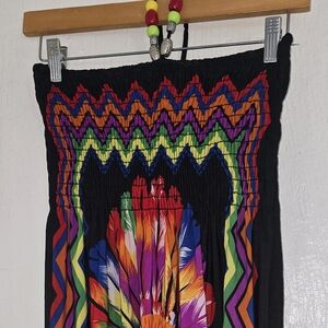 Just Love Colorful Zigzag Mini Dress